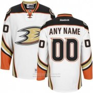 Camiseta Hockey Anaheim Ducks Segunda Personalizada Blanco