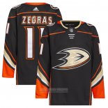 Camiseta Hockey Anaheim Ducks Trevor Zegras Primera Autentico Pro Primegreen Negro