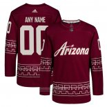 Camiseta Hockey Arizona Coyotes Alterno Autentico Personalizada 2022-23 Rojo