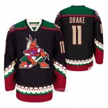 Camiseta Hockey Arizona Coyotes Dallas Drake Phoenix Heritage Vintage Negro