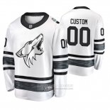 Camiseta Hockey Arizona Coyotes Personalizada 2019 All Star Blanco