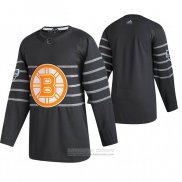 Camiseta Hockey Boston Bruins Autentico 2020 All Star Gris