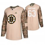 Camiseta Hockey Boston Bruins Brad Marchand Dia De Los Veteranos Camuflaje