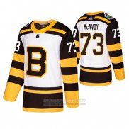 Camiseta Hockey Boston Bruins Charlie Mcavoy Winter Classic Blanco