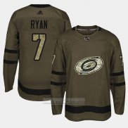 Camiseta Hockey Carolina Hurricanes Derek Ryan Camuflaje Salute To Service