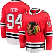 Camiseta Hockey Chicago Blackhawks Corey Perry Primera Breakaway Rojo