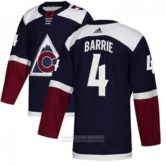 Camiseta Hockey Colorado Avalanche 4 Tyson Barrie Alterno Autentico Azul