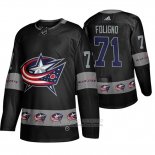 Camiseta Hockey Columbus Blue Jackets Nick Foligno Team Logo Fashion