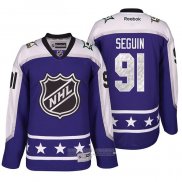 Camiseta Hockey Dallas Stars Tyler Seguin 91 2017 All Star Violeta