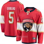 Camiseta Hockey Florida Panthers Aaron Ekblad Primera Breakaway Rojo