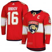 Camiseta Hockey Florida Panthers Aleksander Barkov Primera Autentico Rojo