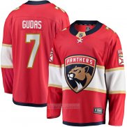 Camiseta Hockey Florida Panthers Radko Gudas Primera Breakaway Rojo