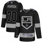 Camiseta Hockey Los Angeles Kings City Joint Name Stitched Tanner Pearson Negro