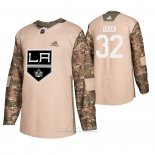 Camiseta Hockey Los Angeles Kings Jonathan Quick Dia De Los Veteranos Camuflaje