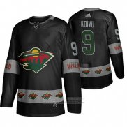 Camiseta Hockey Minnesota Wild Mikko Koivu Team Logo Fashion