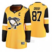 Camiseta Hockey Mujer Pittsburgh Penguins Alterno Breakaway Oro