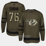 Camiseta Hockey Nashville Predators P.k. Subban Camuflaje Salute To Service