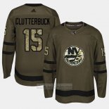 Camiseta Hockey New York Islanders Cal Clutterbuck Camuflaje Salute To Service