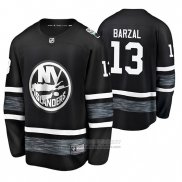 Camiseta Hockey New York Islanders Mathew Barzal 2019 All Star Negro