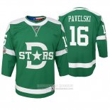 Camiseta Hockey Nino Dallas Stars Joe Pavelski Replica Jugador 2020 Winter Classic Verde