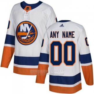 Camiseta Hockey Nino New York Islanders Segunda Personalizada Blanco