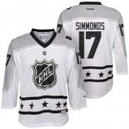 Camiseta Hockey Nino Philadelphia Flyers Wayne Simmonds 17 2017 All Star Blanco