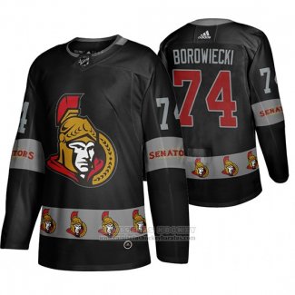 Camiseta Hockey Ottawa Senators Mark Borowiecki Team Logo Fashion