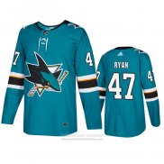 Camiseta Hockey San Jose Sharks Joakim Ryan Primera Verde