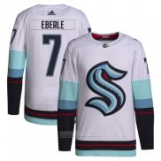 Camiseta Hockey Seattle Kraken Jordan Eberle Segunda Primegreen Autentico Pro Blanco