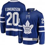 Camiseta Hockey Toronto Maple Leafs Joel Edmundson Primera Premier Breakaway Azul