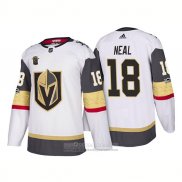 Camiseta Hockey Vegas Golden Knights 18 James Neal Vegas Centennial 2017-2018 Blanco