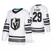 Camiseta Hockey Vegas Golden Knights Marc Andre Fleury 2019 All Star Blanco2