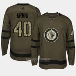 Camiseta Hockey Winnipeg Jets Joel Armia Camuflaje Salute To Service