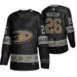 Camiseta Hockey Anaheim Ducks Brandon Montour Team Logo Fashion