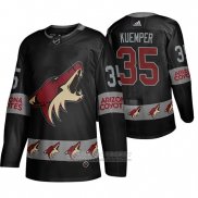 Camiseta Hockey Arizona Coyotes Darcy Kuemper Team Logo Fashion