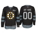 Camiseta Hockey Boston Bruins Segunda Personalizada Negro