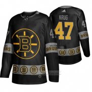 Camiseta Hockey Boston Bruins Torey Krug Team Logo Fashion