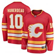 Camiseta Hockey Calgary Flames Jonathan Huberdeau Primera Breakaway Rojo