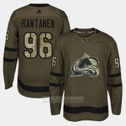 Camiseta Hockey Colorado Avalanche Mikko Rantanen Camuflaje Salute To Service