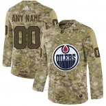 Camiseta Hockey Edmonton Oilers 2019 Personalizada Camuflaje