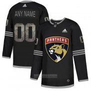 Camiseta Hockey Florida Panthers Personalizada Black Shadow