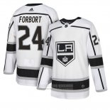 Camiseta Hockey Los Angeles Kings Derek Forbort Segunda Blanco