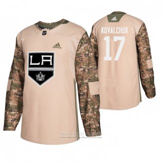 Camiseta Hockey Los Angeles Kings Ilya Kovalchuk Dia De Los Veteranos Camuflaje