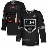 Camiseta Hockey Los Angeles Kings Nick Shore 2020 USA Flag Negro