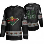 Camiseta Hockey Minnesota Wild Jared Spurgeon Team Logo Fashion