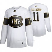 Camiseta Hockey Montreal Canadiens Brendan Gallagher Golden Edition Blanco