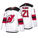 Camiseta Hockey New Jersey Devils 21 Kyle Palmieri 2018 Blanco