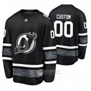 Camiseta Hockey New Jersey Devils Personalizada 2019 All Star Negro