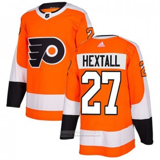 Camiseta Hockey Philadelphia Flyers Ron Hextall Primera Autentico Naranja