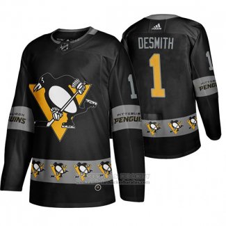 Camiseta Hockey Pittsburgh Penguins Casey Desmith Team Logo Fashion